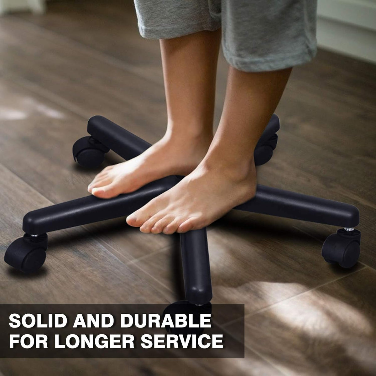 Height Adjustable Salon Rolling Tray on Wheels W4677