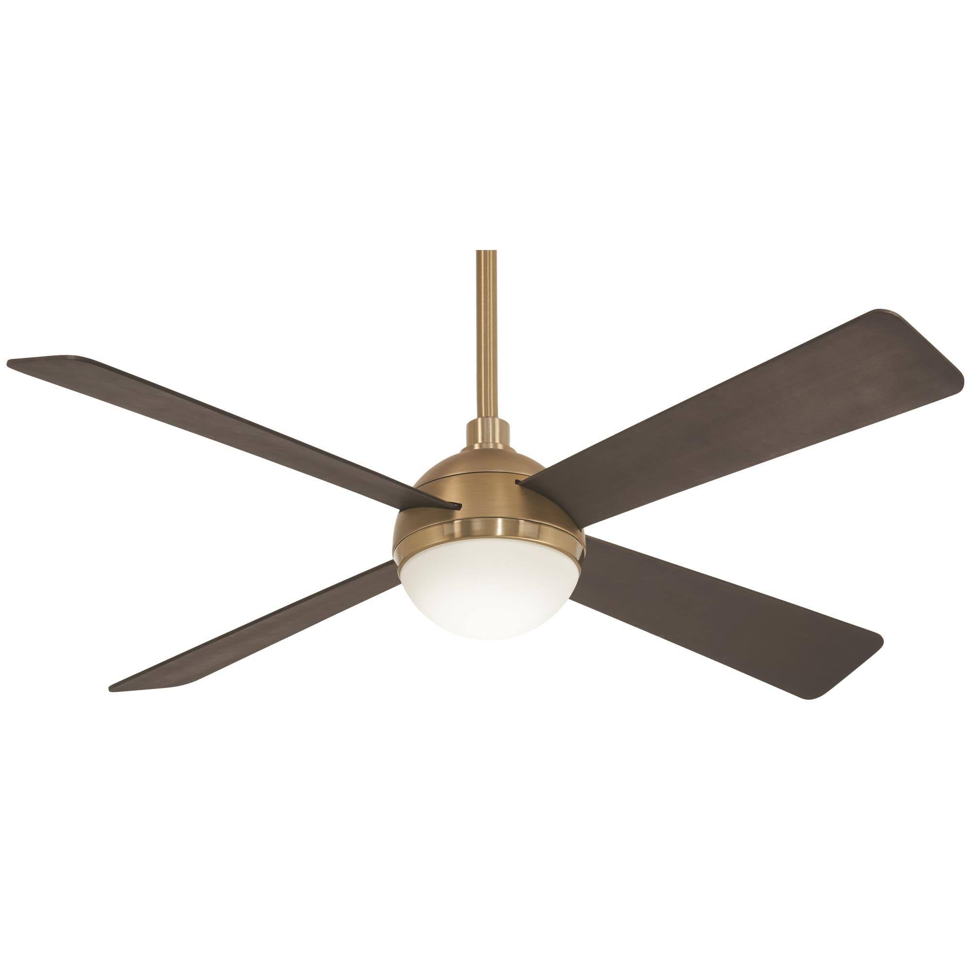 54 inch Soft Brass Ceiling Fan N518