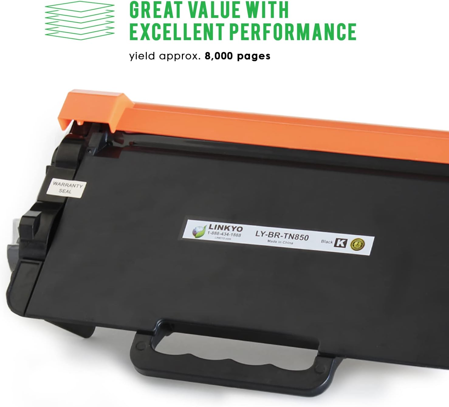 Black High Yield Toner Cartridge O62840