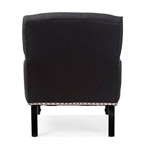 Gray Linen Arm Chair M76290