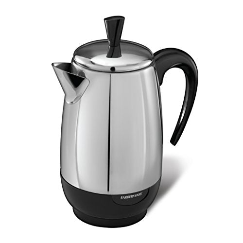 8 Cup Stainless Steel Electric Coffee Percolator Y54110