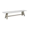 Solid Dining Bench in Gray K902883