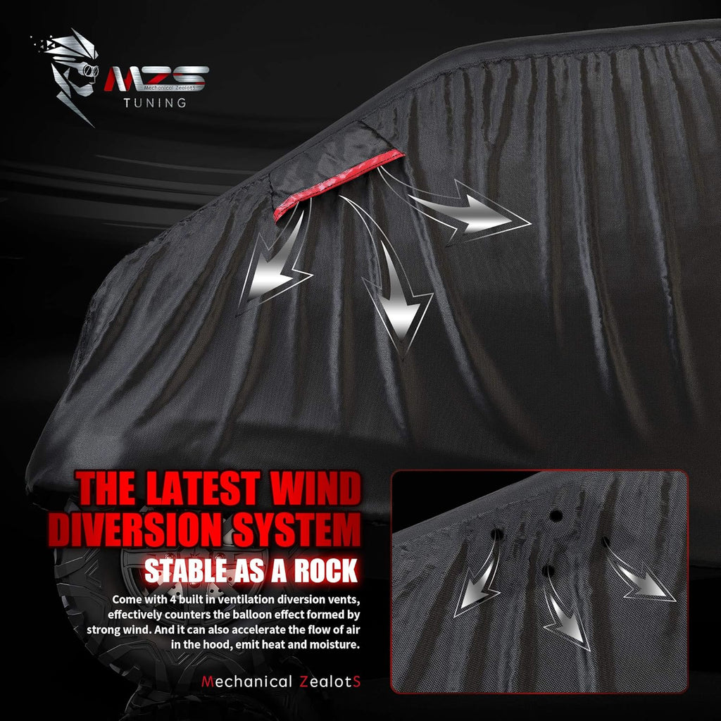 UTV Cover Waterproof All Weather Pack of 2 D504