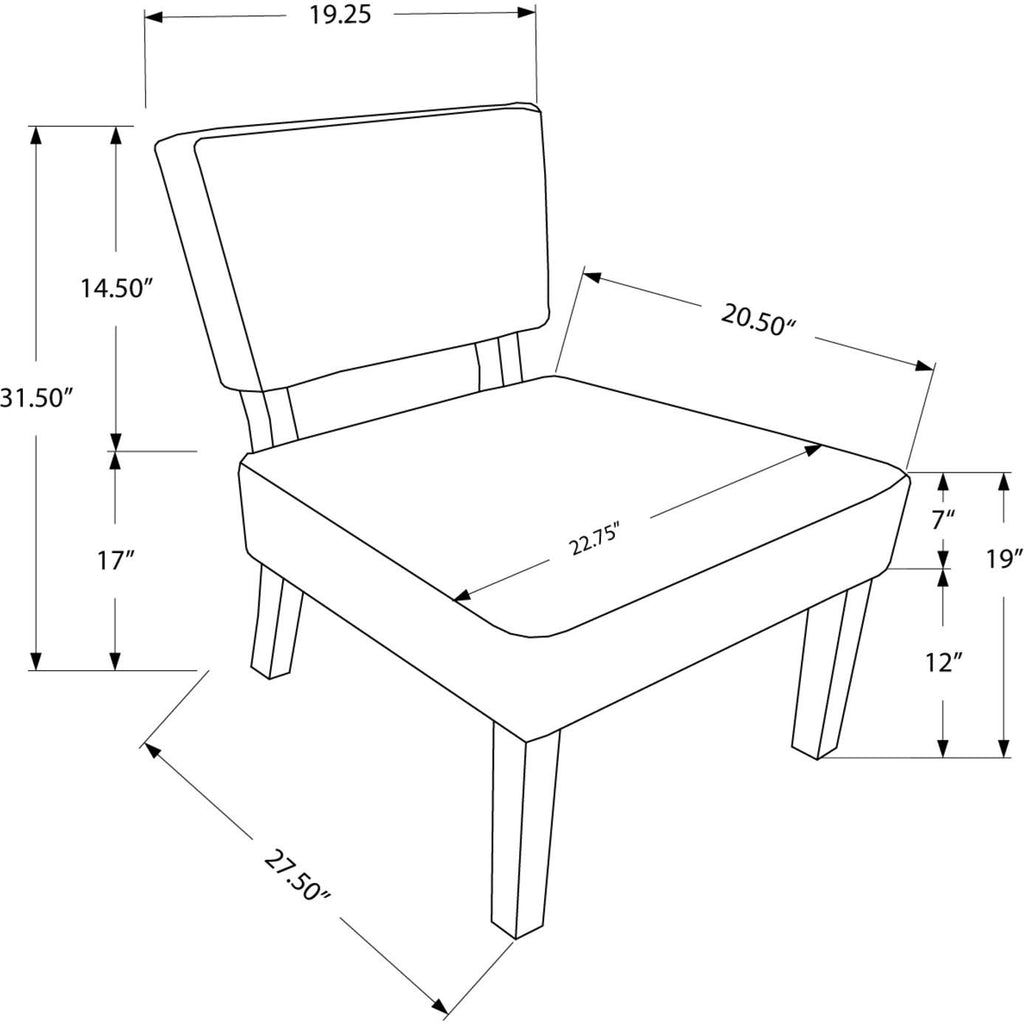 Light Gray Accent Chair C941