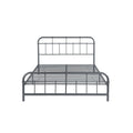 Charcoal Gray Queen Size Bed Frame W188