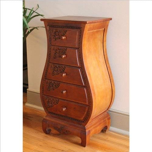 Five Drawer Bombay What Not Chest Z215437