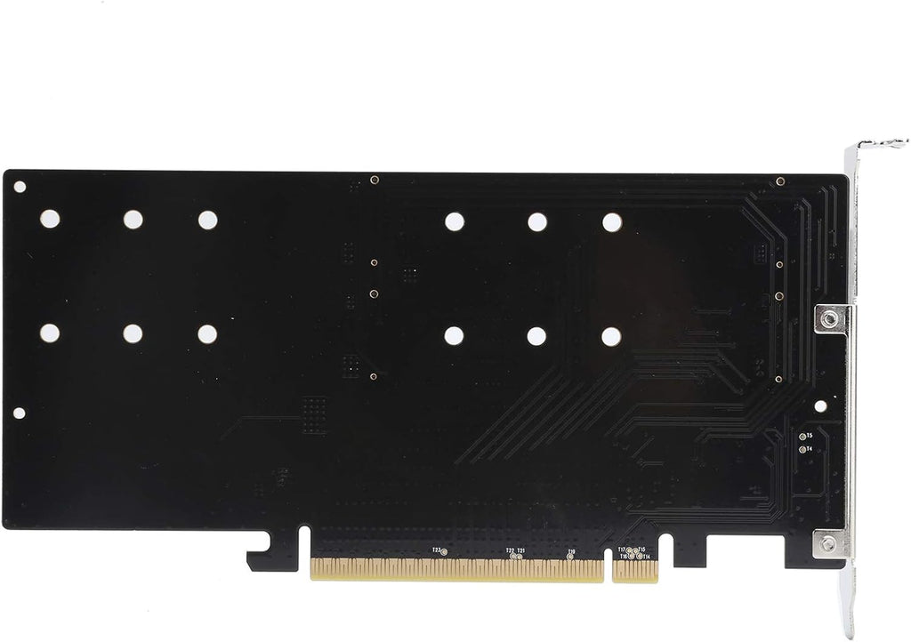PCIE X16 Adapter Card M.2 NVMe 4‑Bay Solid‑State Drive Expansion Card I10721