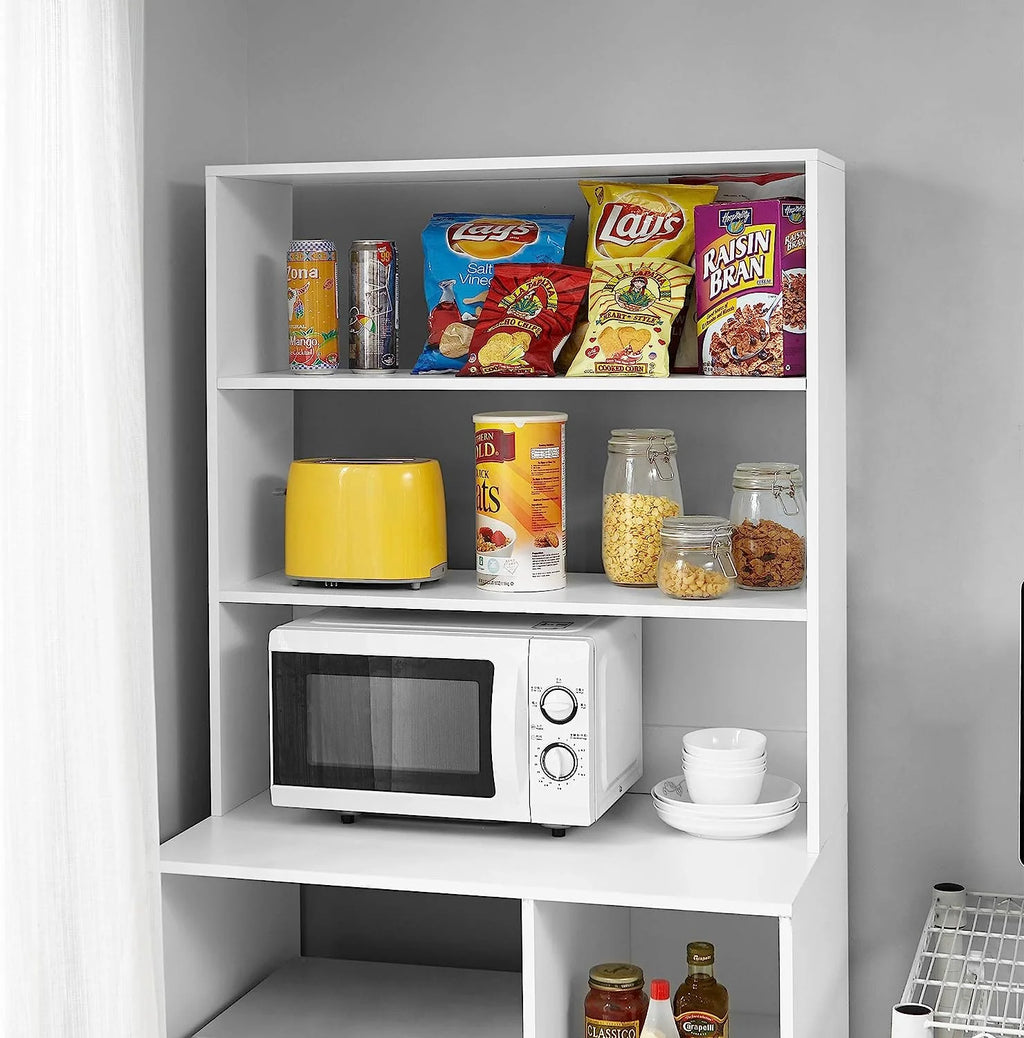 White Mini Fridge Dorm Station with Top A490