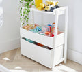 Simply White Angled Bookcase W64699