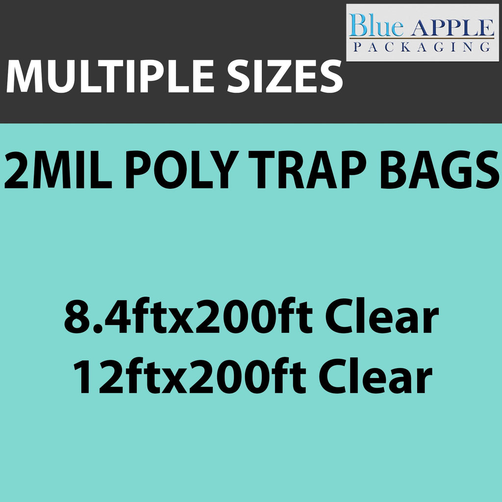 2Mil Clear LDPE Plastic Sheeting Tarp (12ft x 200ft) K66552