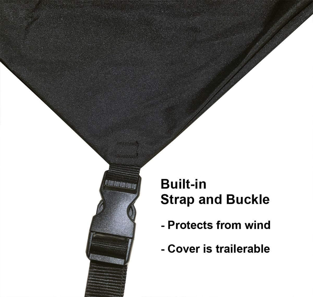 Snowmobile Cover with Built-in Securing Straps T521414