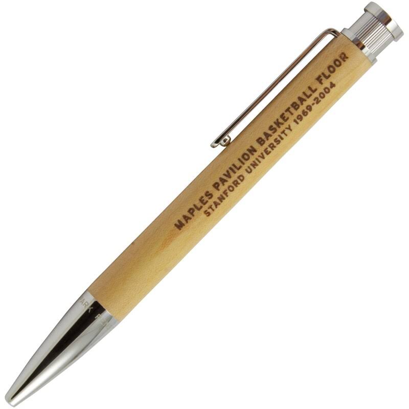 Stanford Cardinal Game-Used Hardwood Color Top Pen G669727
