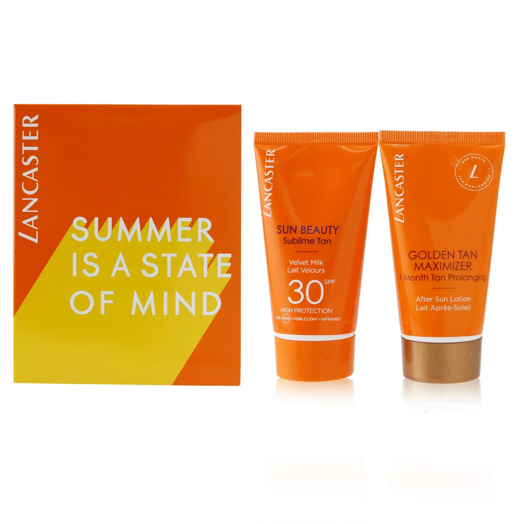 Sun Beauty Sublime Tan Velvet Milk SPF 30 and Golden Tan Maximizer After Sun Lotion 2pcs V711