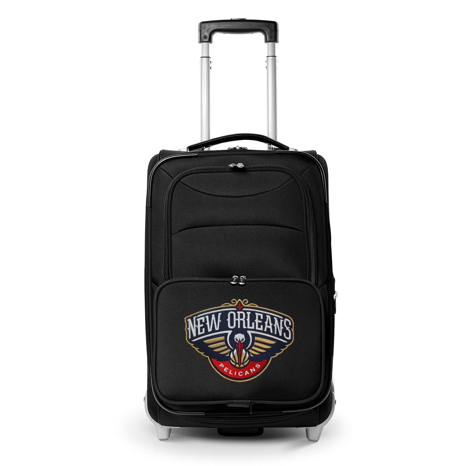Black Softside Rolling Carry-On Suitcase F1613
