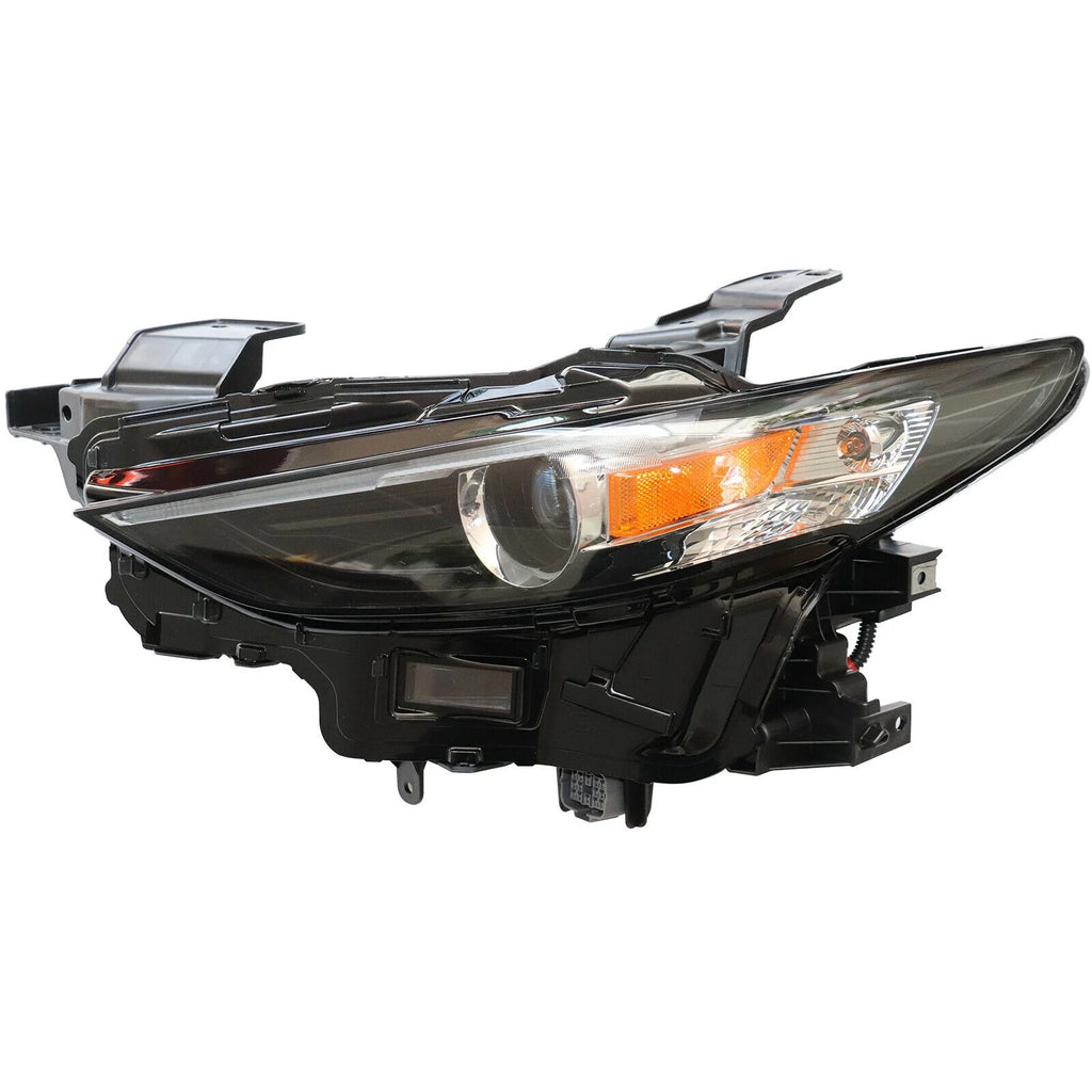 Left Driver Front Side Full LED Headlight Assembly For Mazda 3 2019-2020 Non-Adaptive Black Z2937