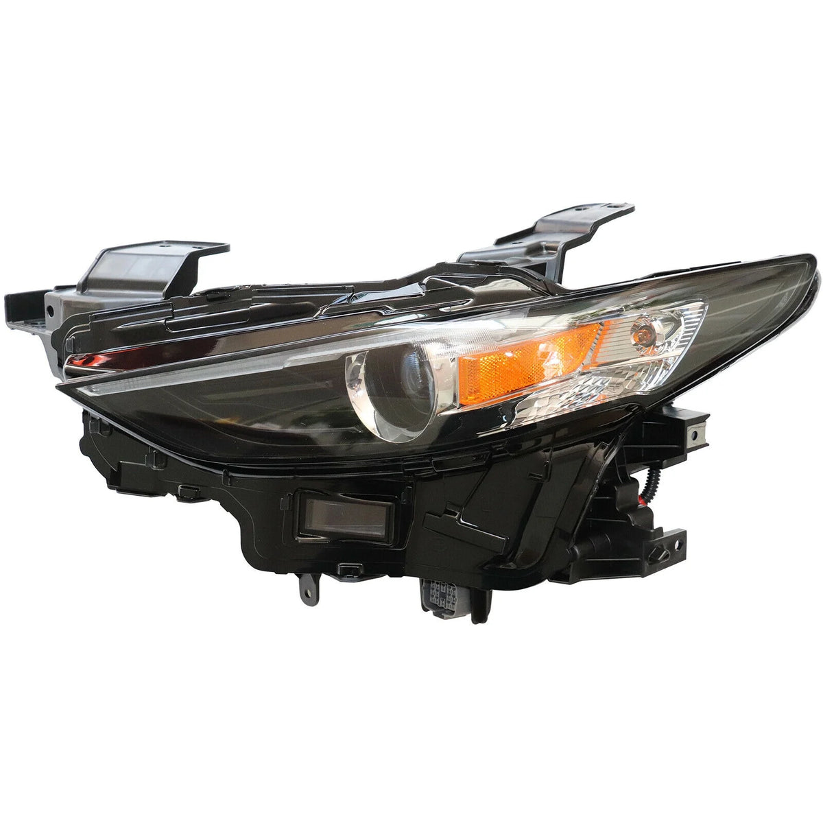 Left Driver Front Side Full LED Headlight Assembly For Mazda 3 2019-2020 Non-Adaptive Black Z2937