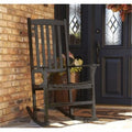 Painted Black Rocker H82119