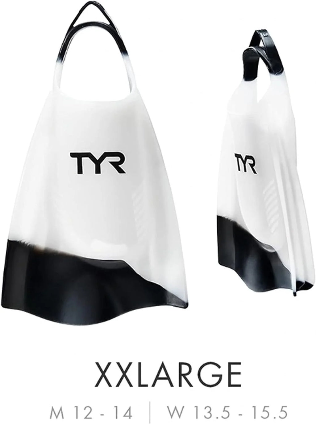 Clear X-Large Swim Training Fins I8592