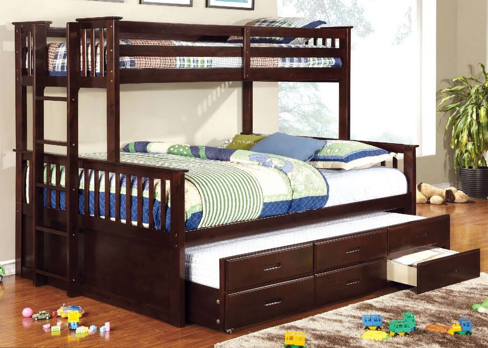 Twin Xl/Queen Bunk Bed K1333
