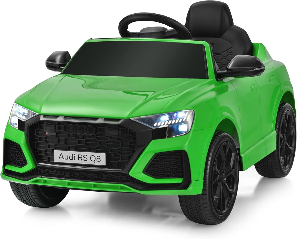 12V Licensed Audi Q8 Kids Ride on Car with Remote Control, White X943403