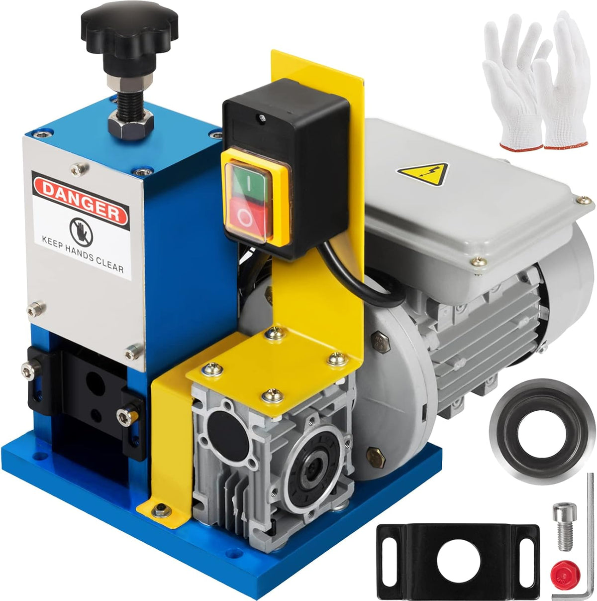 Automatic Electric Wire Stripping Machine 0.05-0.98, Portable Wire Stripper Machine with Extra Blade U813407