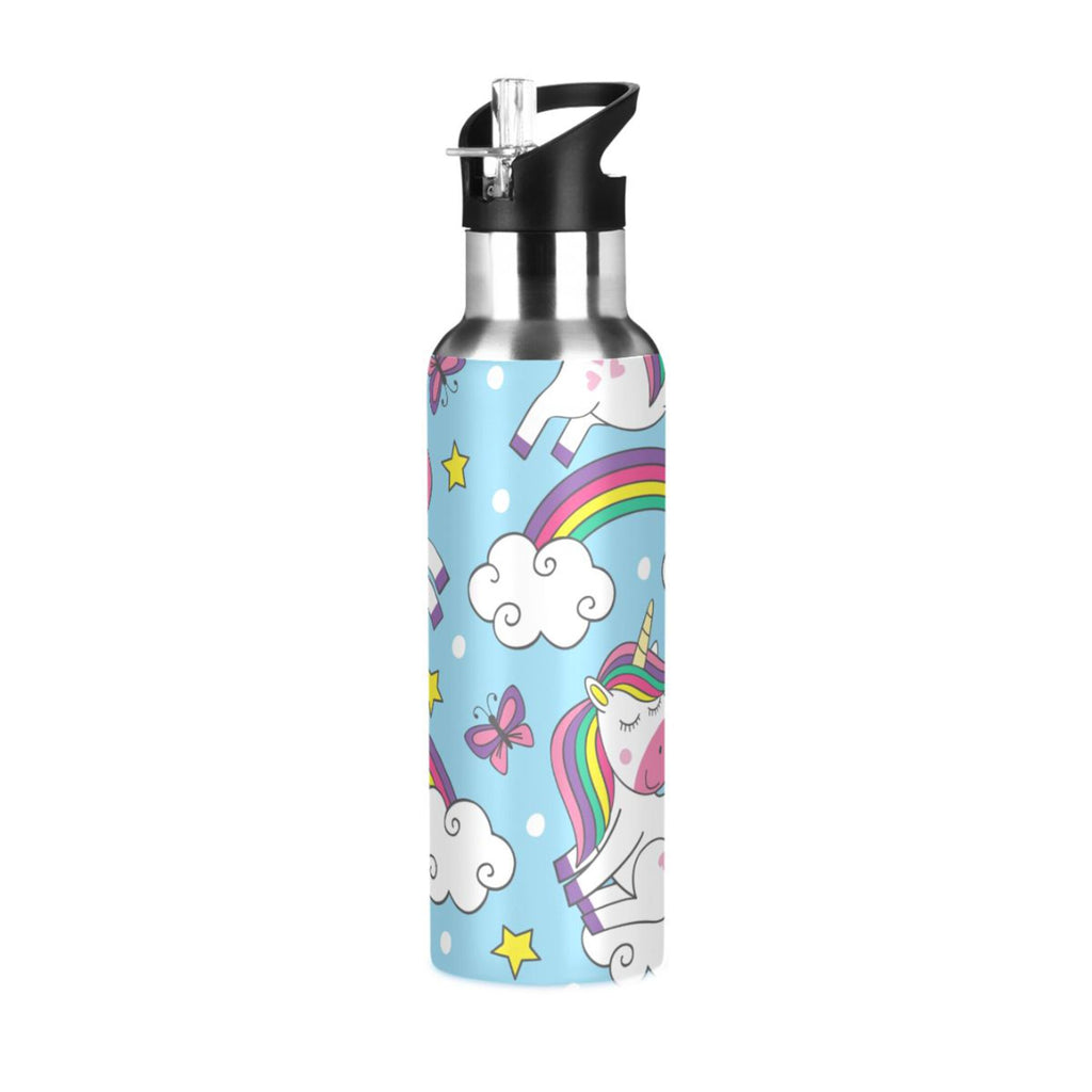 Stainless Steel Insulated Water Bottle with Straw Lid L651949