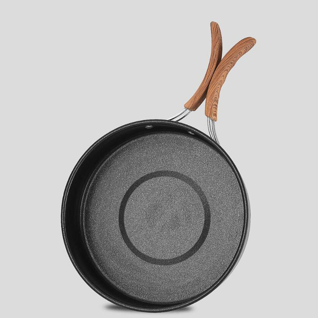5x Gray Camping Cookware Set with Saucepan Drink Cup Pot Pan Kettle H33974