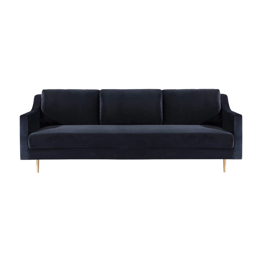 Grey Milan Velvet Sofa X932