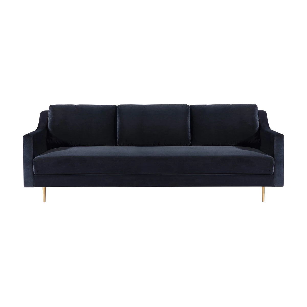 Grey Milan Velvet Sofa X932