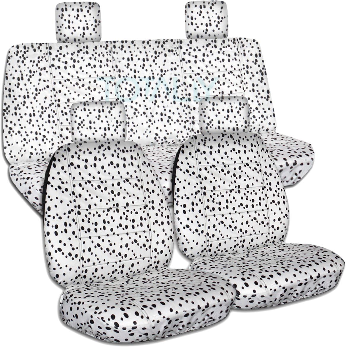 Silver Snow Tiger Full Set Seat Covers H792573
