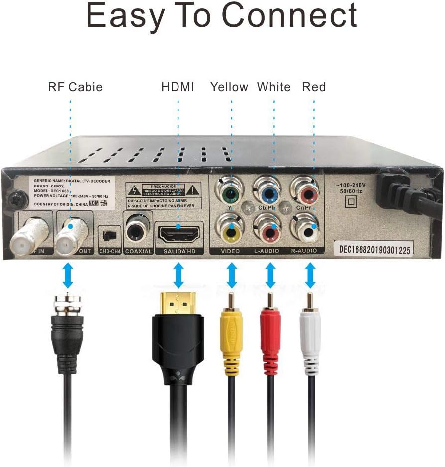 Digital TV Converter Box with HDMI Output A877