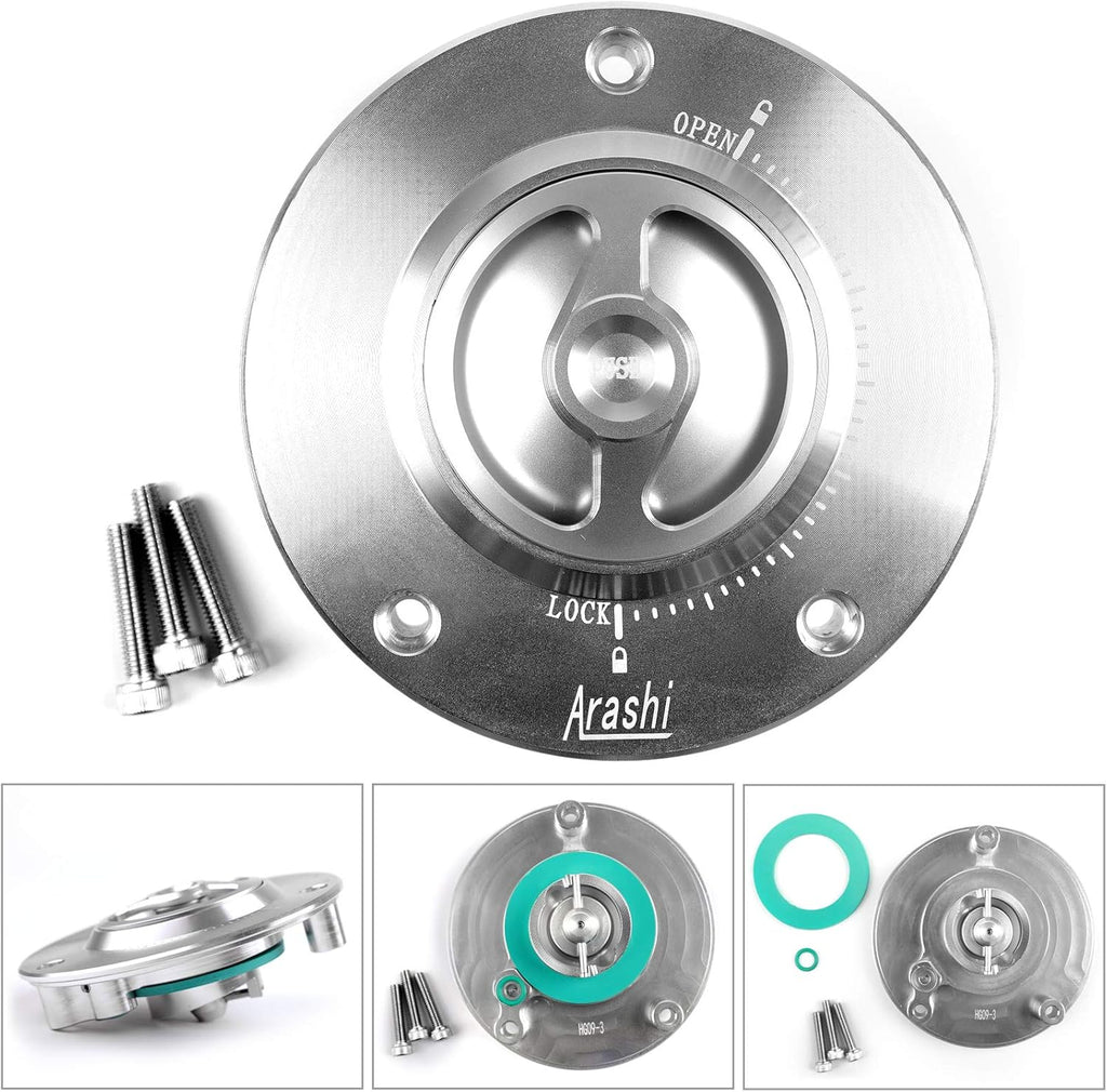 CNC Keyless Fuel Gas Tank Cap For SUZUKI GSXR 600/750/1000 GSR 600/750 R750