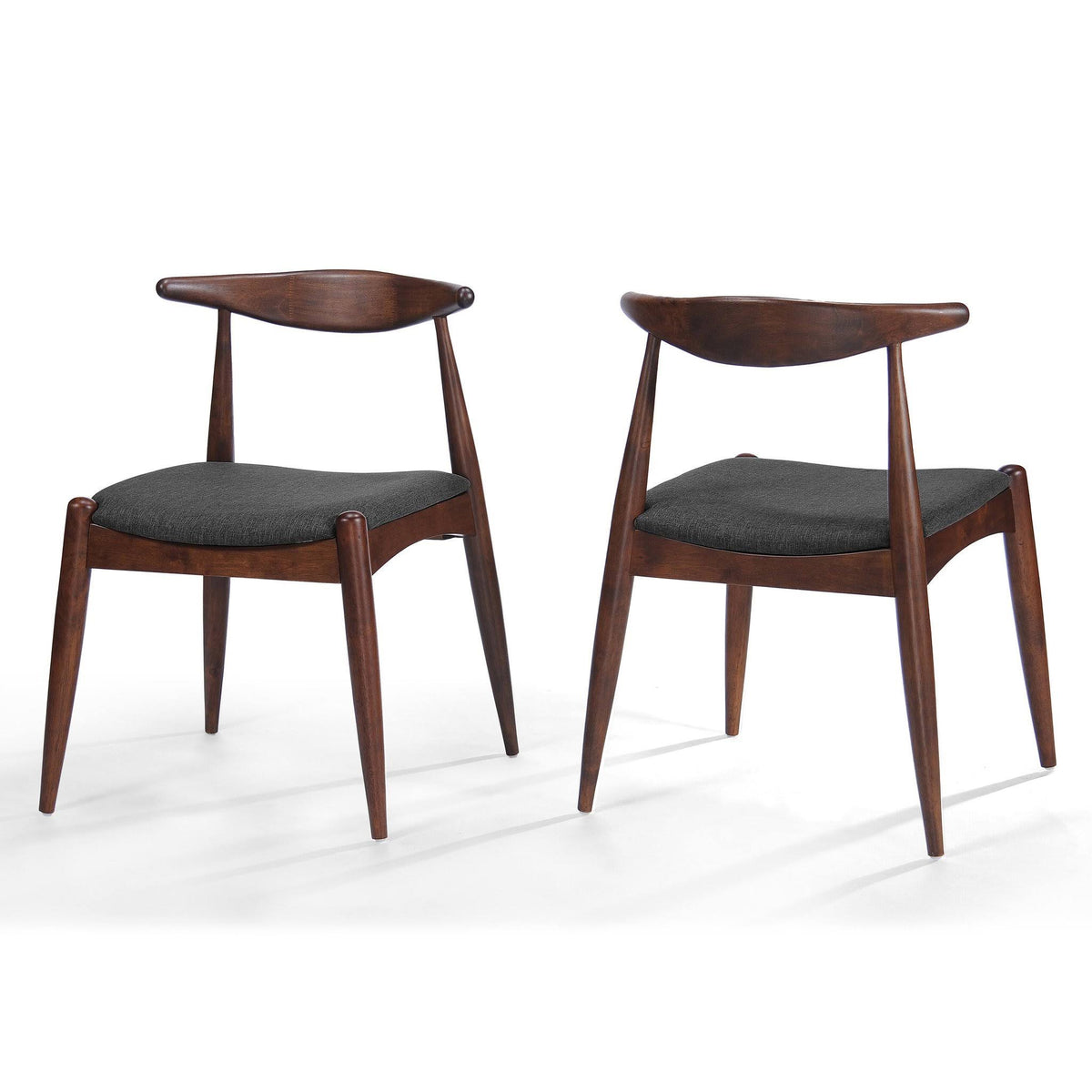 5 Piece Walnut Finish Dining Set A457
