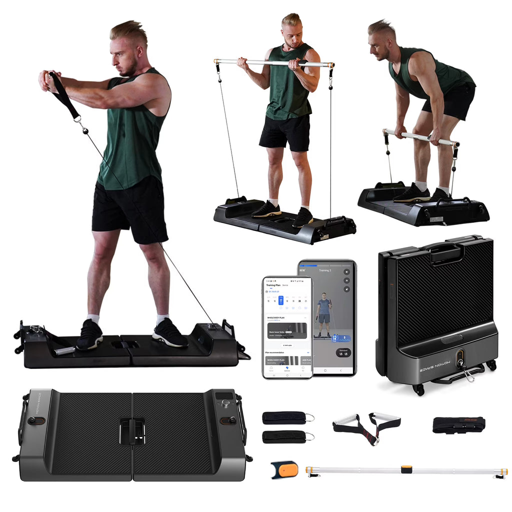 6 in 1 Home Gym Fitness Equipment with APP J82760