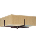 3-Light Flush Mount Oil Rubbed Bronze V91429