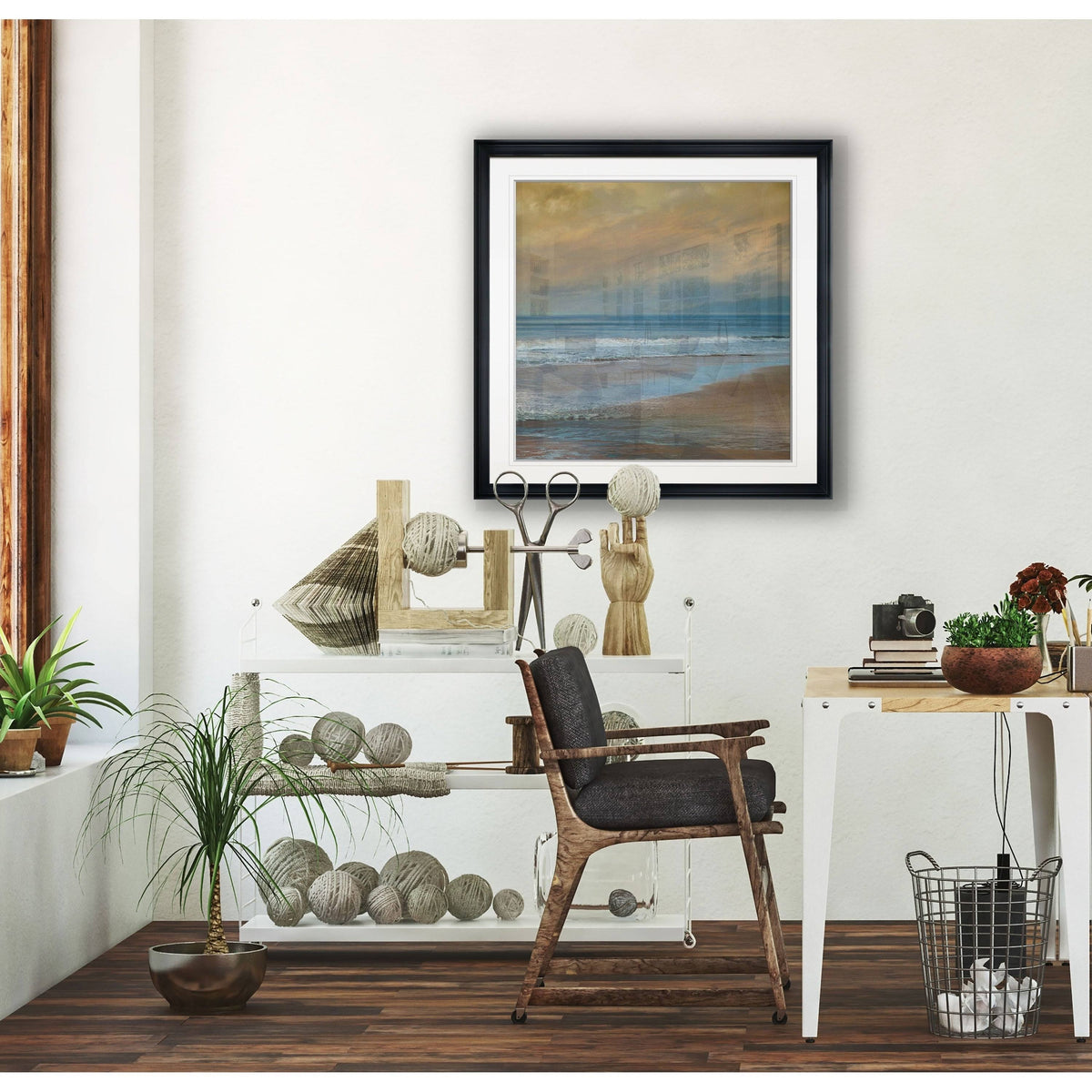 Framed Giclee Print 32x32 G663456