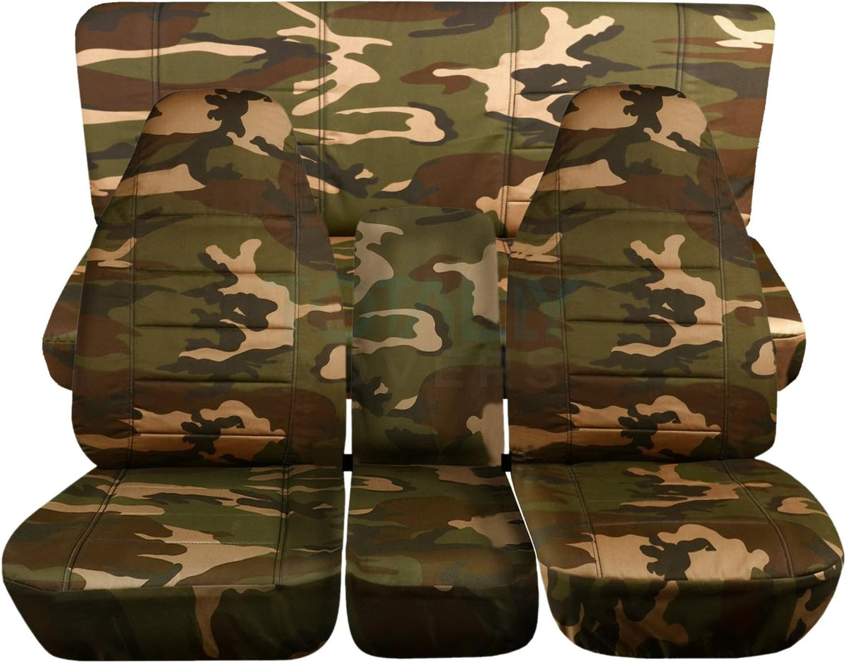 Camo Truck Seat Covers Full Set X62844