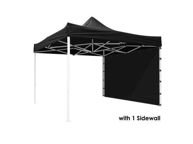 10x10 ft Pop Up Canopy with Sidewall Instant Shelter Tent W455