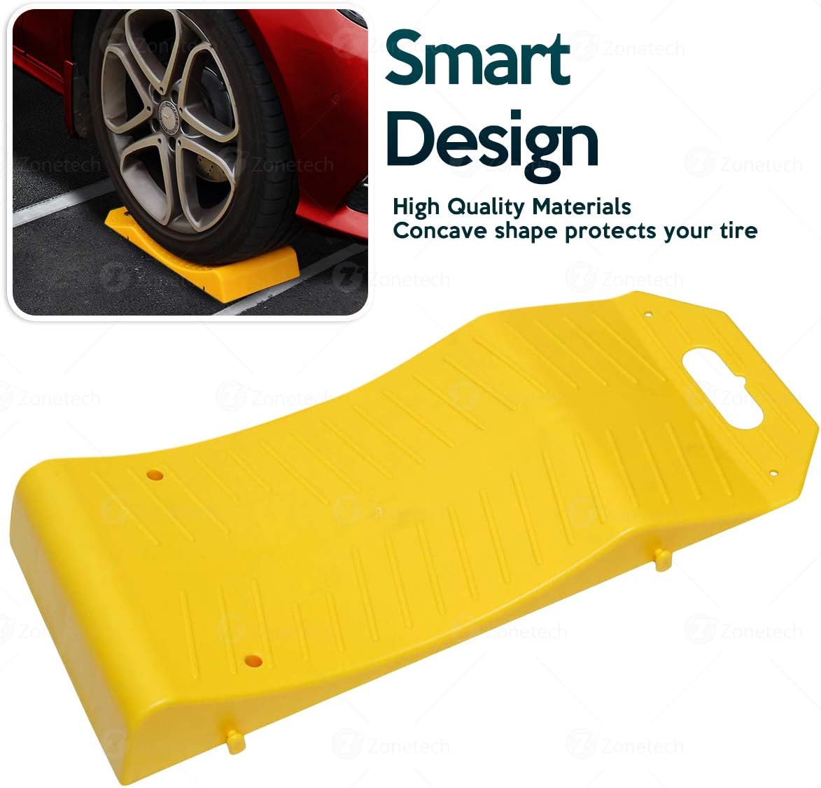 Yellow Tire Cradle Ramps 8-Pack O26696