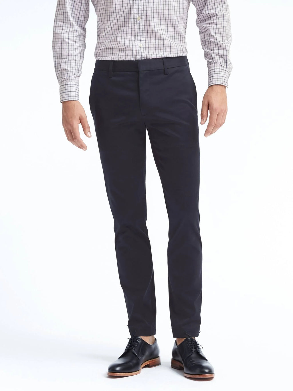 Navy Blue Skinny Chino Pant Size 35W 34L K4299