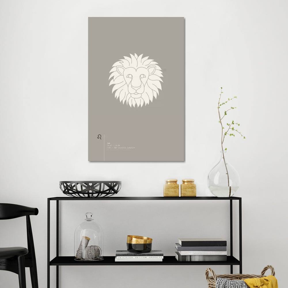 Lions Art Canvas Print G431007