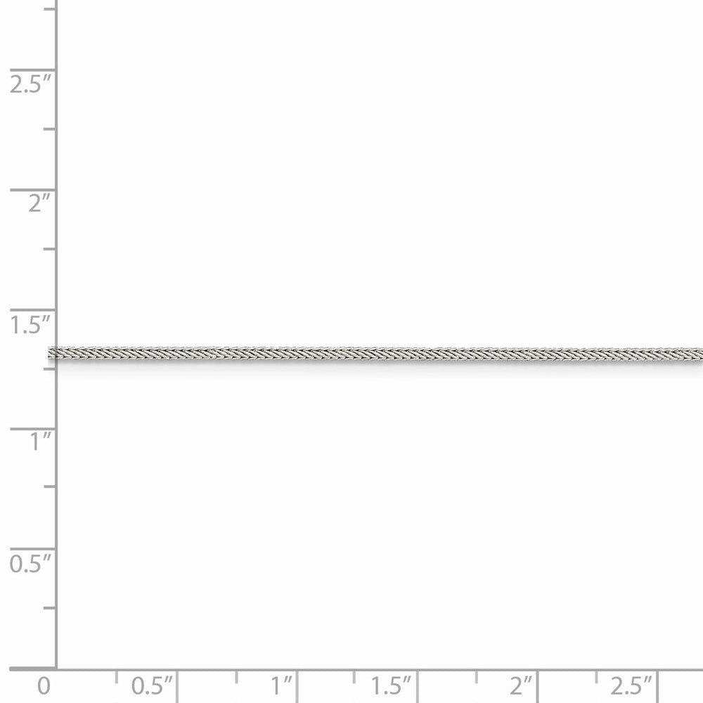 Sterling Silver Initial R Heart Necklace - 24 Inch W353