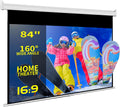 84in Pull Down Manual Projection Screen 16:9 Ratio Pack of 2 X477955