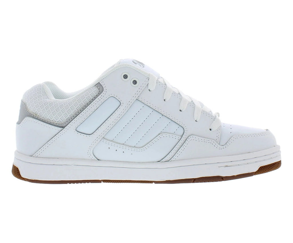 White Gum Leather Skate Shoe F7328