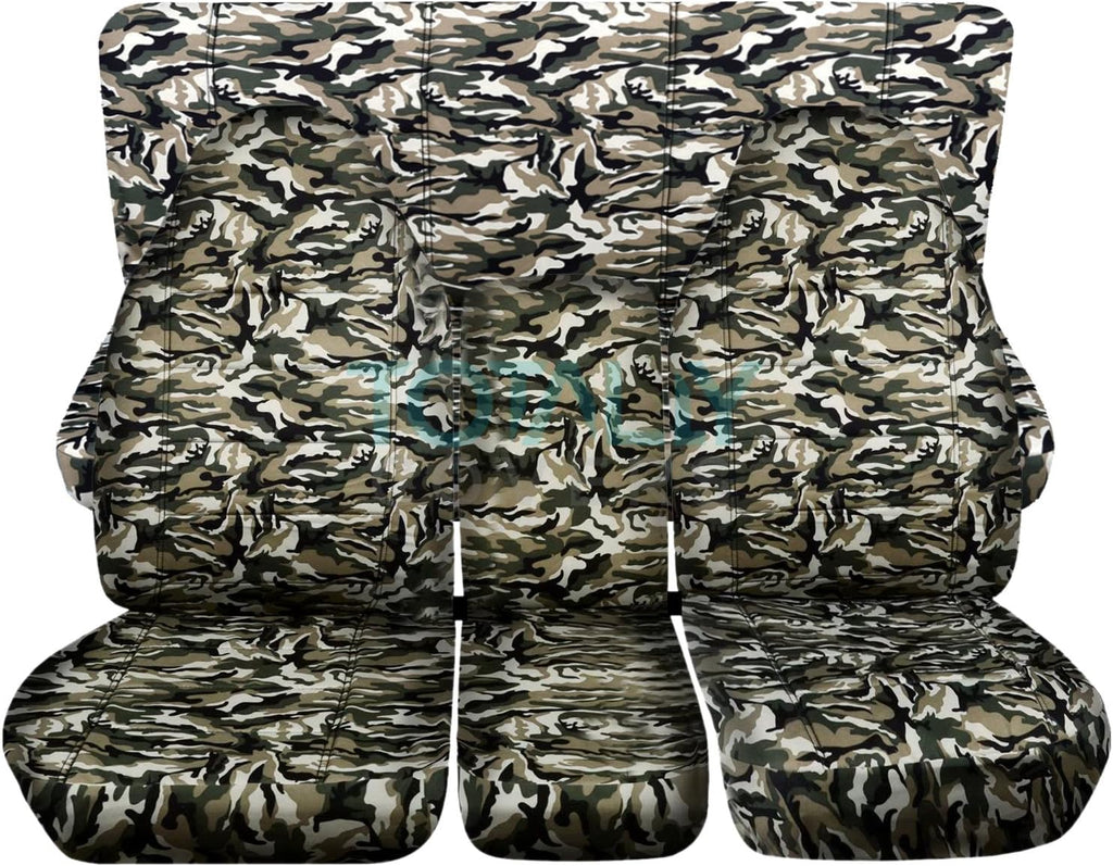 Camo Truck Seat Covers Full Set X62844