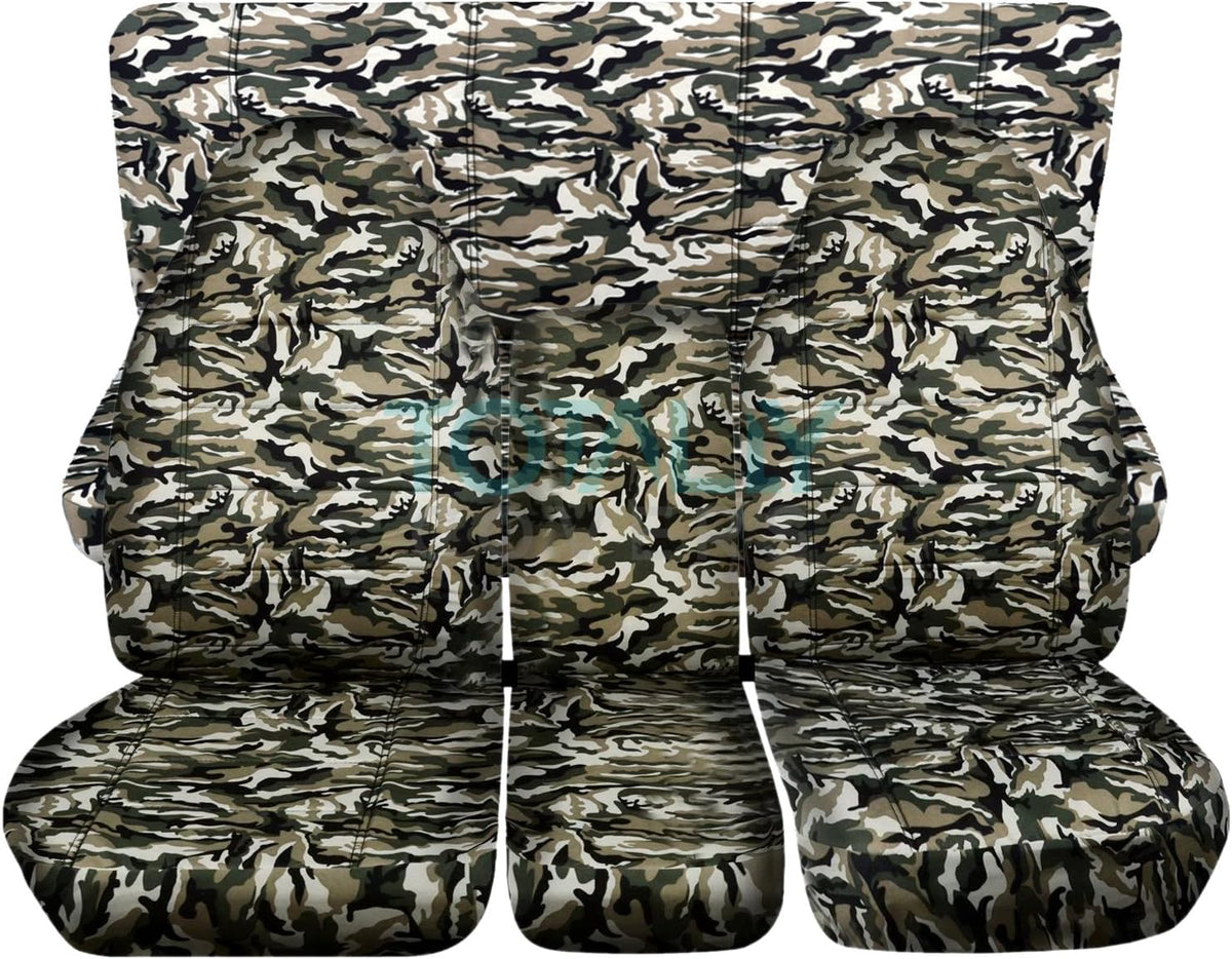 Camo Truck Seat Covers Full Set X62844