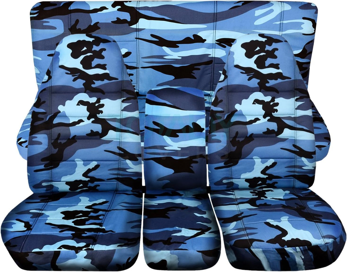 Camo Truck Seat Covers Full Set X62844