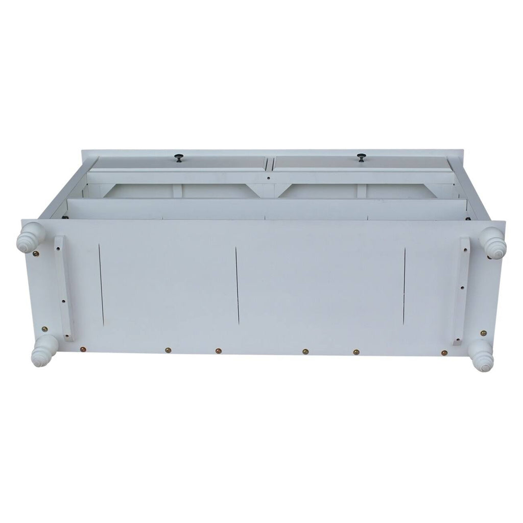 Beach White Cottage Console Table C10665