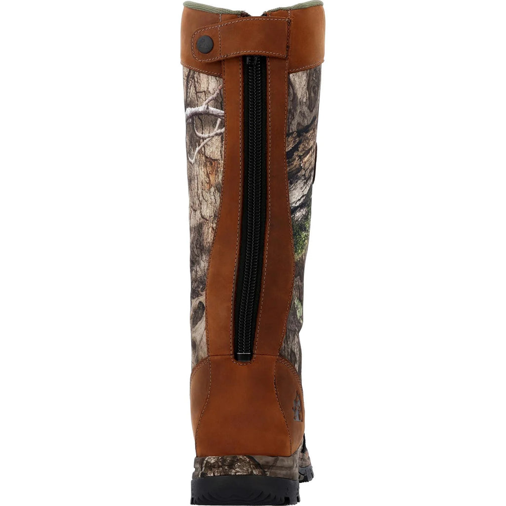 Snake Waterproof Zipper Pull-On Boot Size 8(W) H999364