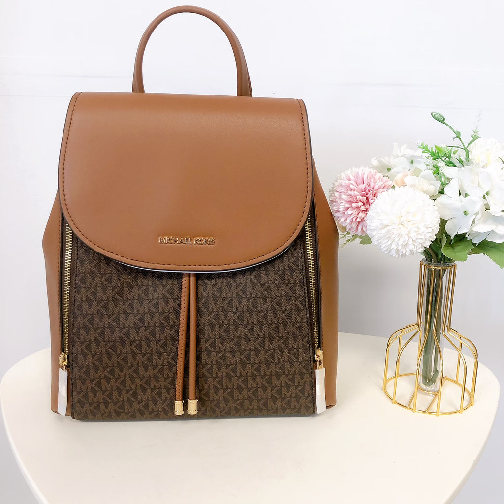 Brown Drawstring Backpack Q549726